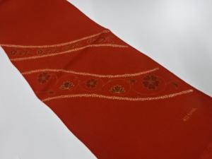 大特価品　未使用品　正絹　丹後ちりめん　帯揚げ